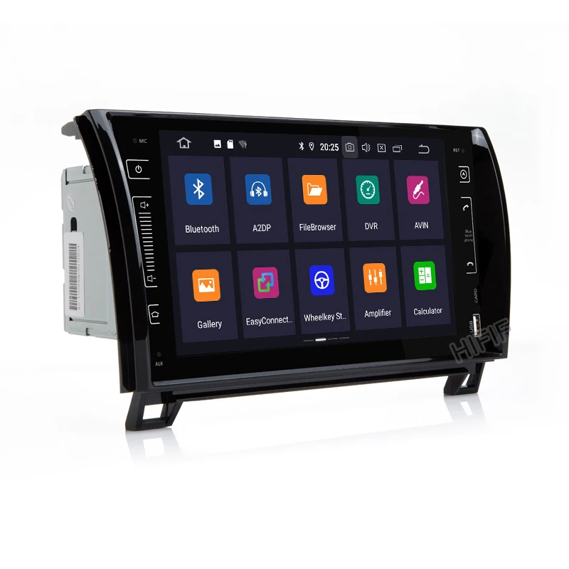 " ips экран Android 9,0 4G 2 DIN Автомобильный gps для Toyota Sequoia Tundra нет DVD плеер Радио Стерео навигационный приемник