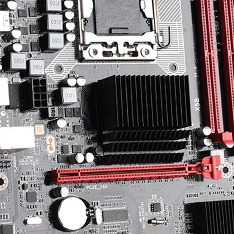 X58 Материнская плата Lga 1366 поддерживает регистровая и ecc-память сервера памяти и процессор Xeon 32G