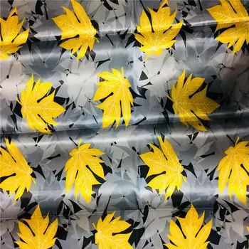 

2020 Popular Wax fabric Top Quality Vintage Silk wax cloth African Wax Prints Fabric 2yards/lot for Party Dress ! L71311