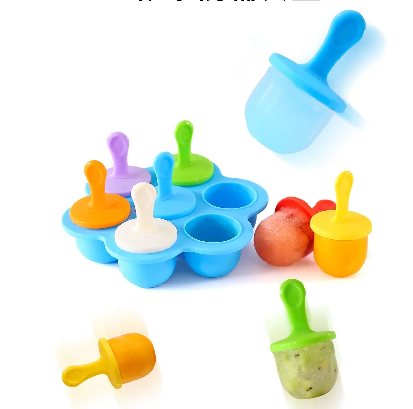 7 zelen Gefrorenes Eis форма Eis am Stiel Icepop Ледяной полюс ледяной лоток