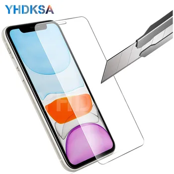 

9H Tempered Protective Glass on the For iPhone 11 Pro X XR XS Max Screen Protector iPhone 8 7 6 6S Plus 5S SE Safety Glass Film