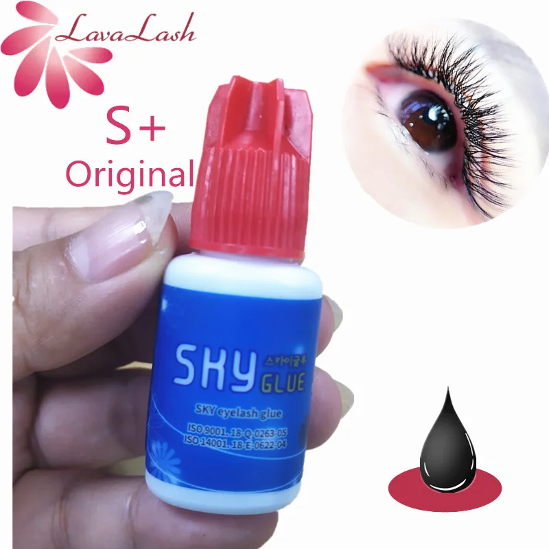 Original Korea Sky S+ Black Glue Red Cap 1bottle fastest and strongest