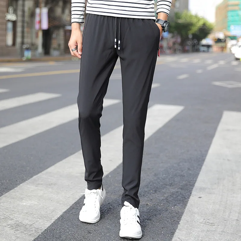 

New Men's Leisure Quick-Dry Sports Pants in Spring and Autumn of 2019 pants men
