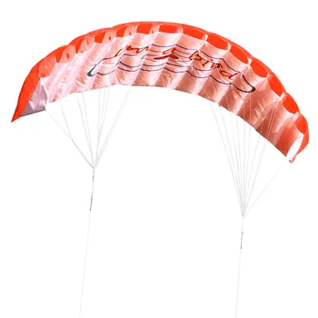 

1.4M Garden Stunt Parafoil Kite With Handle Flying Toy Outdoor Sports Beginner Parachute Funny Software Dual Line Foldable Beach