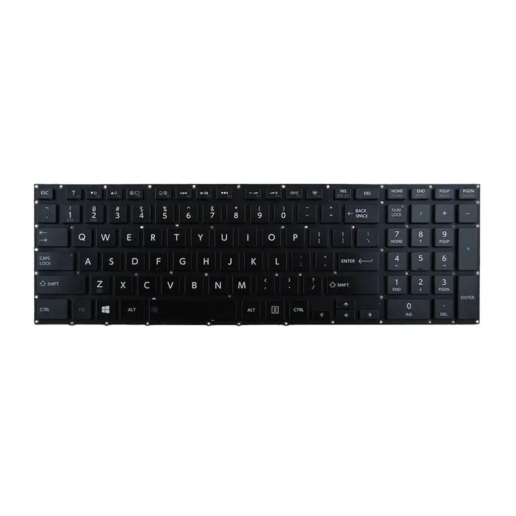 Для ноутбука Toshiba Satellite P50 P50t P50-A P55 P55-A P50T-A P50-B P75 P70-A Клавиатура ноутбука США раскладка для замены части с подсветкой на английском языке