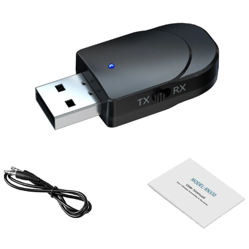 Bluetooth 5 0 o приемник передатчик 3 в 1 Мини мм разъем AUX USB стерео музыка беспроводной