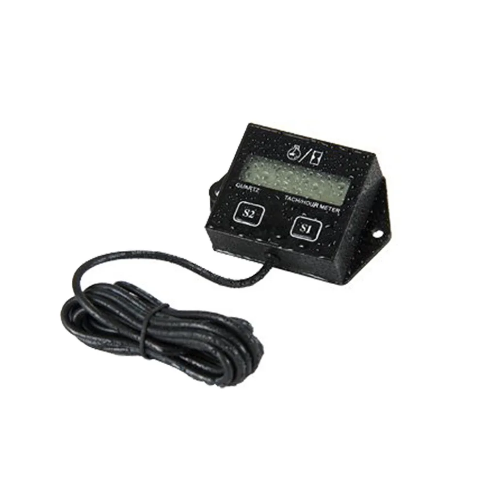 

Digital Engine Tach Hour Meter Tachometer Gauge Engine RPM LCD Display For Motorcycle Motor Stroke Engine Car Boat Motorcycle