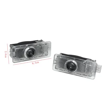 

2pcs Led Car Door Lights Decoration Logo Welcome Light For Mercedes Benz CLA AMG C117 CLS W218 X218 W117 A207 C207 E Couple 2017