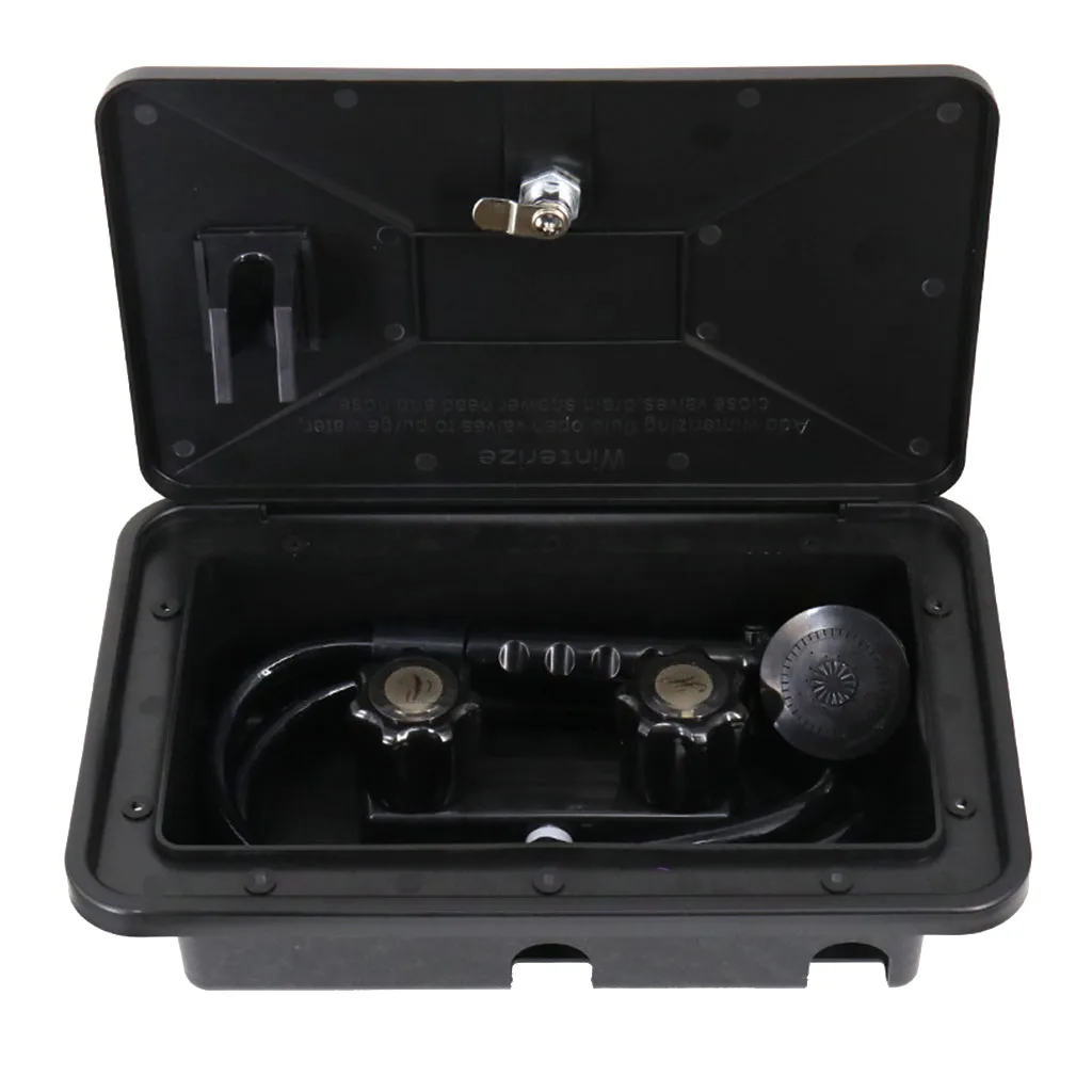 RV Exterior Shower Box Kit Boat Marine Camper Motorhome Caravan Accessories