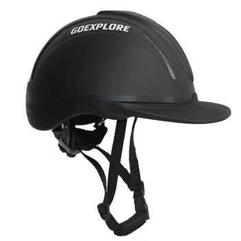 

Horse Riding Equipment Safety Helmet Child Adult Professional Breathable Durable Cap Equestrian Racing Head Protection Hat