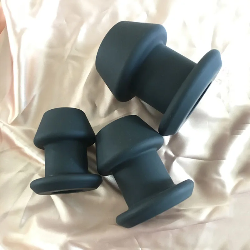 Hollow Con Tappo Speculum Clistere Dilatatore anale Butt Plug Massaggio prostatico Giocattoli adulti del sesso per le donne Uomini Gay Buttplug_voghion.com