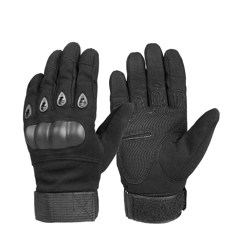 

Motorcycle Leather Gloves Super Fiber Reinforced Motorbike Car Hand Gloves Riding Mechanical Moto Gym Gloves