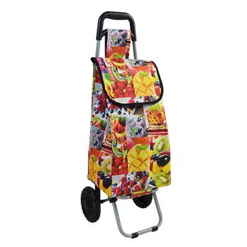 

Vegetable Shopping Cart Portable Pull-rod Cart Foldable Shopping Cart Hand trolley