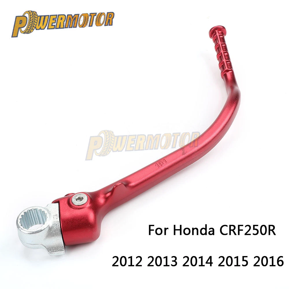 

PowerMotor Starter CNC Aluminum Forged Kick Start Lever Pedal Arm Forged Kick Start Starter For Honda CRF250R 2012 -2016