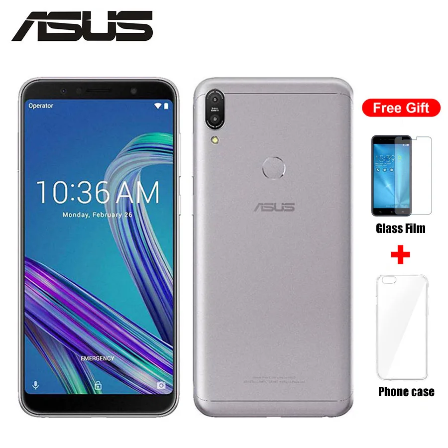ASUS ZenFone Max PRO M1 ZB602KL 4G мобильный телефон с двумя sim картами 6 0 дюймов 4 Гб ОЗУ 64 ПЗУ