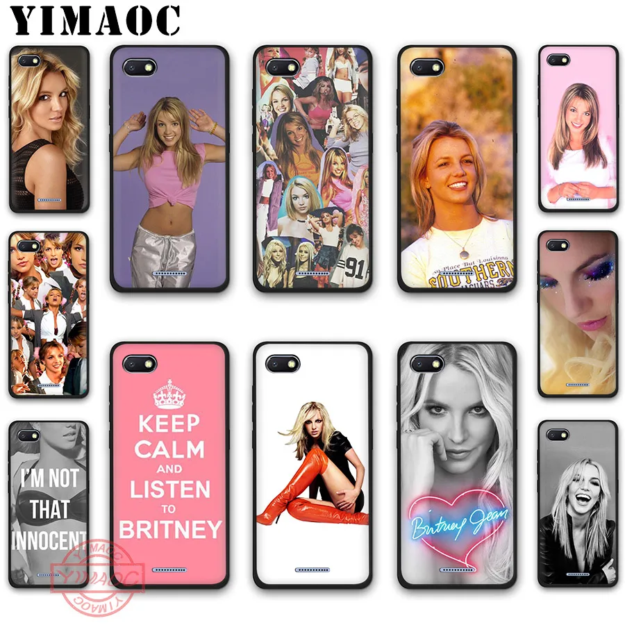

YIMAOC Britney Spears Soft Silicone Case for Redmi Note 8 7 6 5 K20 Pro Plus 5A Prime 6A 7A 4X S2 Go