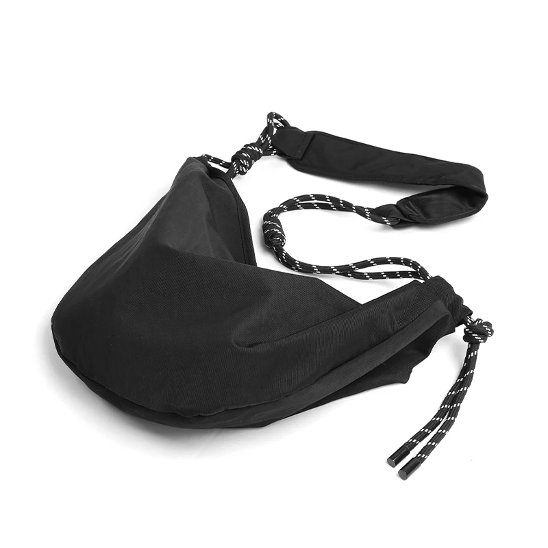 One-shoulder canvas bag Korean simple Oxford cloth cross-body bag commuting large capacity dumpling bag ladies bag