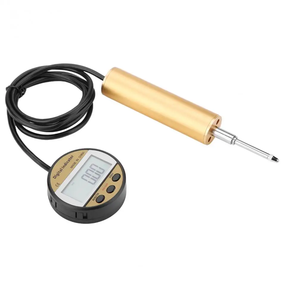 US $126.88 Hot Sale 0254mm 001mm Precise Digital Indicator Gauge Remote Type Dial Indicators Testing Tool Indicator Gauge Tester