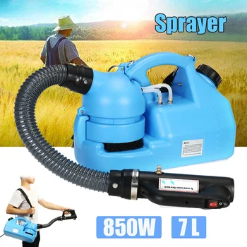 

110V/220V 7L Protable Electric ULV Fogger Sprayer Large Capacity Disinfection Machine Insecticide Atomizer Agricultural Sprayer