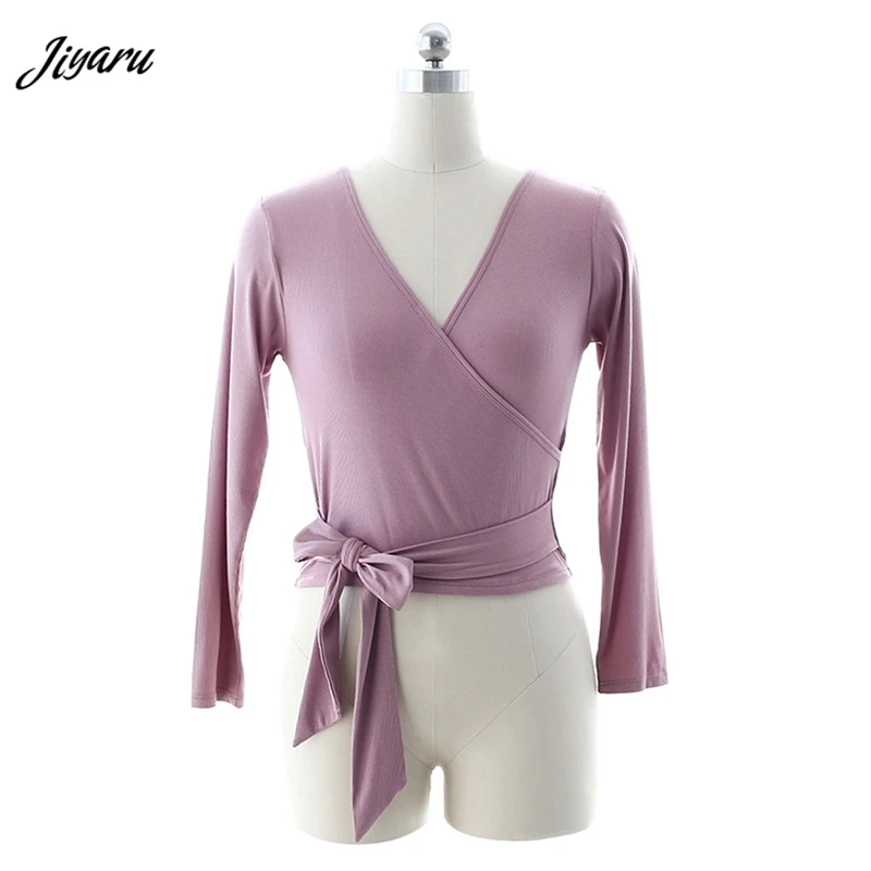 Модная женская танцевальная одежда для взрослых тренировочные топы танцев