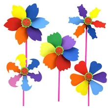 EVA мельница DIY мультфильм изделия ручной работы для детей ручной работы Pinwheel ремесло животных головоломка бумажный лоток творческое Образование игрушка