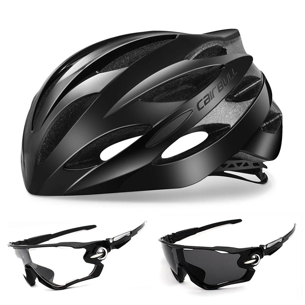 MTB Helmet Ultralight Mountain Bike Road Bicycle  Safe Helmet Breathable Goggles 