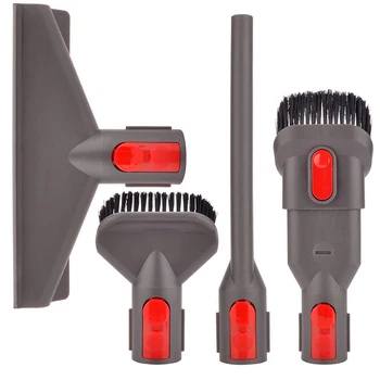 

Parts Suction Head Cleaning Tool Set Attachments Flat Brush For Dyson V8
