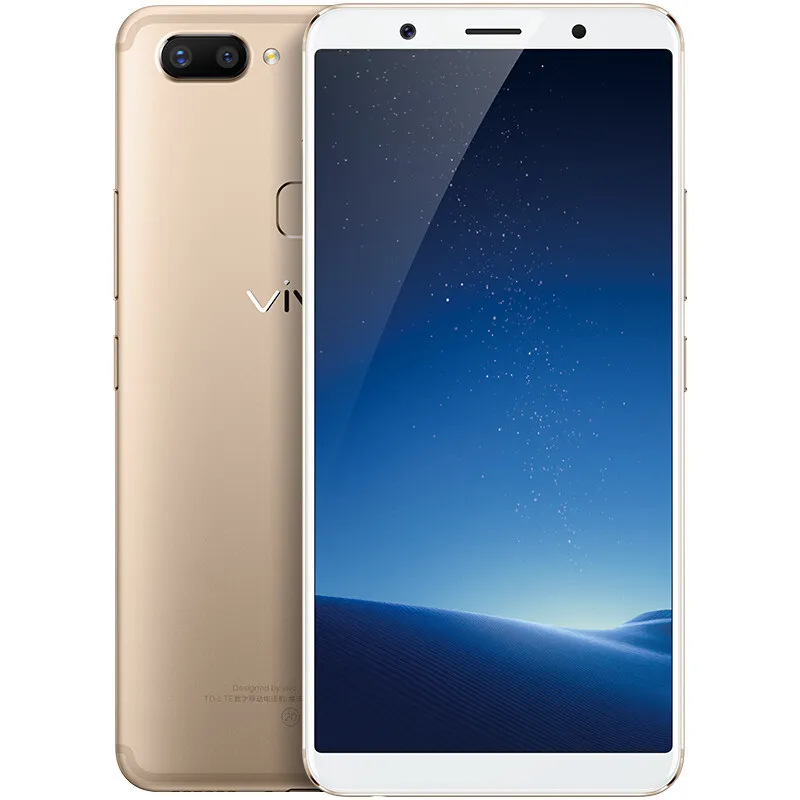 Новинка,, Vivo X20, смартфон, Международная ПЗУ, Snapdragon 660, 6,01 дюймов, 4 Гб ОЗУ, 64 Гб ПЗУ, 12,0 МП, отпечаток пальца, распознавание лица