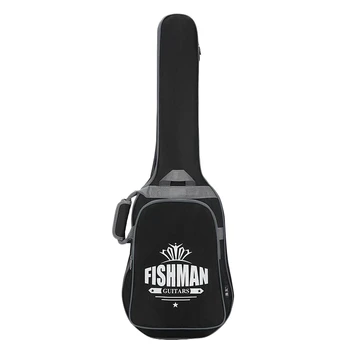 

FISHMAN GUITARS Electric Bass Guitar Gig Bag Backpack Case Cover Water-Resistant 10mm Thicken Sponge Guitar Bag