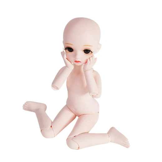 DBS 1/6 bjd bald head doll 28cm joint body 11