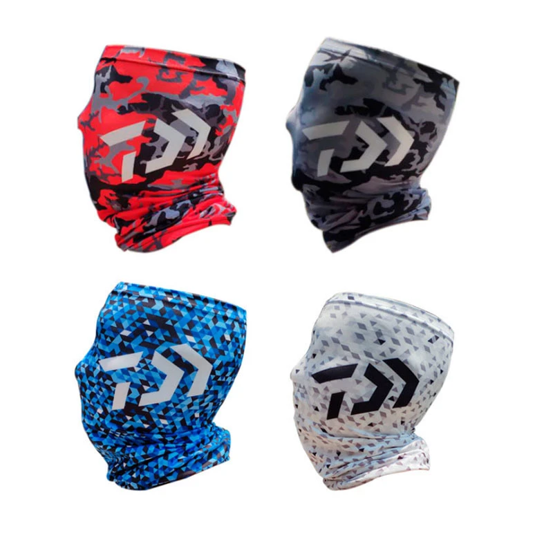 Men Women Summer Ice Fishing Scarf Kerchief Unisex Cycling Bandana Anti-UV Fishing Scarves Summer Breathable Pesca Accesorios