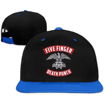 

TSDFCFive Finger Death Punch Music Band Logo Hip Hop Cool Baseball Cap White Adjustable Plain Hat