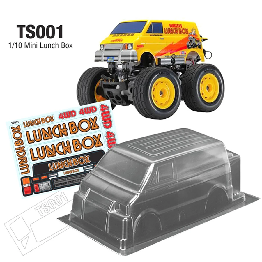 Tamiya 1 10 Sw 01 Lunch Box Mini Pc Clear Body Shell Parts Accessories Aliexpress