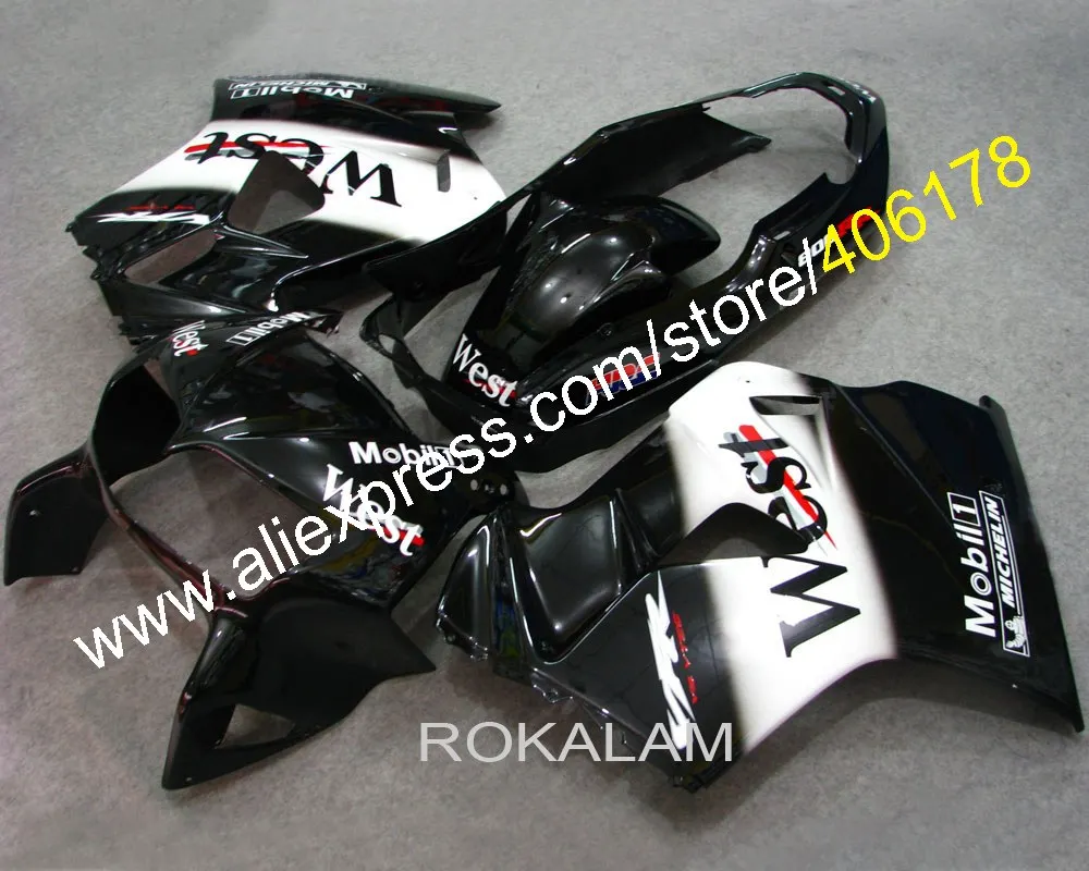 Fashion Fairing Kit For Honda 1998 1999 2000 2001 VFR800RR VFR800 VFR 800 98 99 00 01 Sports White Black Motorcycle | Автомобили и