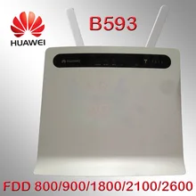 Разблокированный huawei B593s-12 LTE CPE промышленный WiFi роутер 4g sim портативный huawei 4g lte роутер внешняя антенна b593 роутер