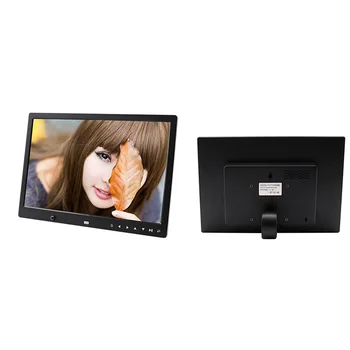 

15.4 Inch Digital Photo Frame Press Button Electronic Photo Album Full Format 1080P Wall Hanging Display Advertising Machine EU