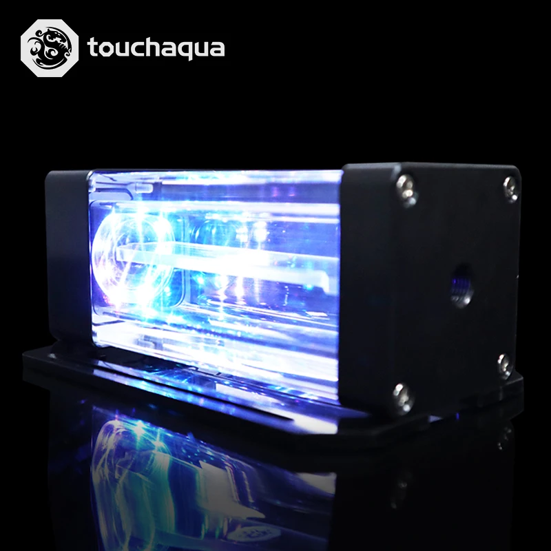 Чехол для радиатора Bitspower Touchaqua DRGB квадратный резервуар воды крепление на