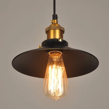 

Vintage Ceiling Light Retro Loft Industrial Edison Bulb Metal Light American Style Lamp Hanging Fixtures