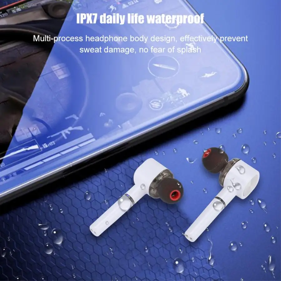 W5 TWS HIFI Bluetooth 5 0 наушники графеновые вибрирующие мембранные беспроводные вкладыши