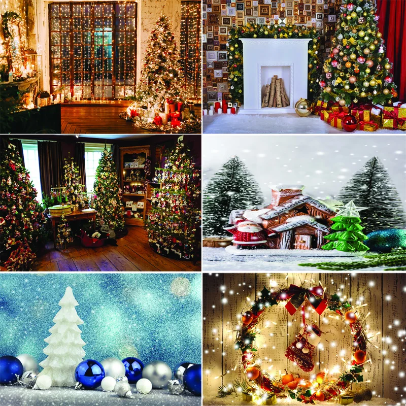 

Vinyl Custom Photography Backdrops Prop Christmas Theme Photography Background 200509L-01