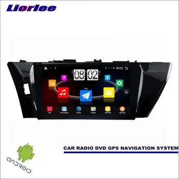 

Liorlee Car Android Player Multimedia For Toyota Corolla 2014 Radio Stereo GPS Nav Navi Navigation ( no CD DVD ) 10.1" HD Screen
