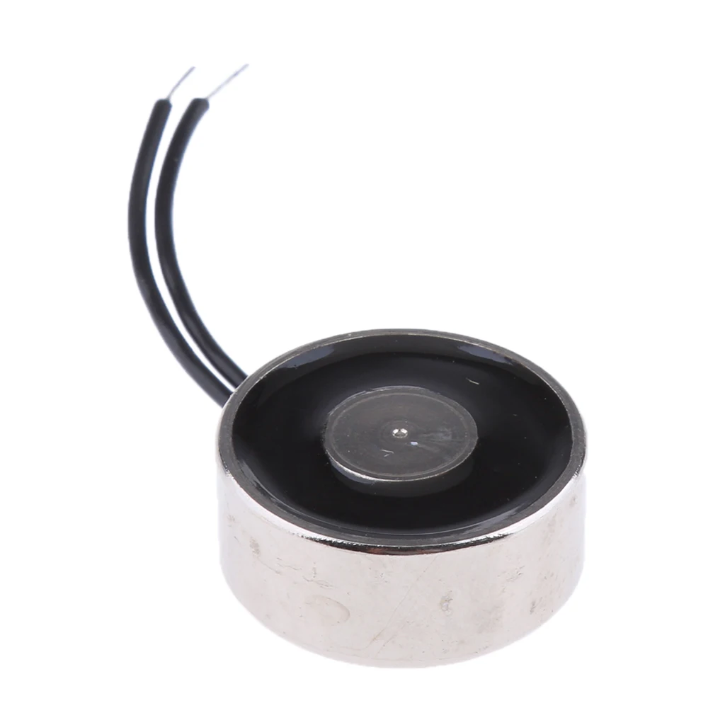 DC12V 2.2LB 1kg Electric Lifting Magnets Electromagnet Solenoid Holding 18mm