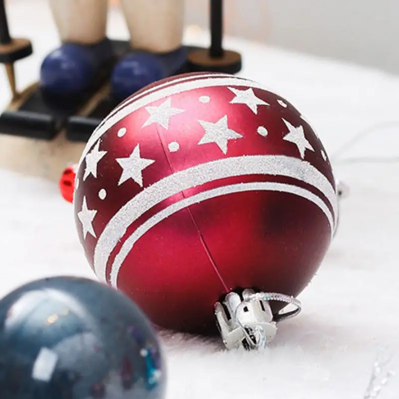 Рождественская елка украшение шар окрашенные сосновые колокольчики различные стеклянные шары праздник Свадебная вечеринка украшения