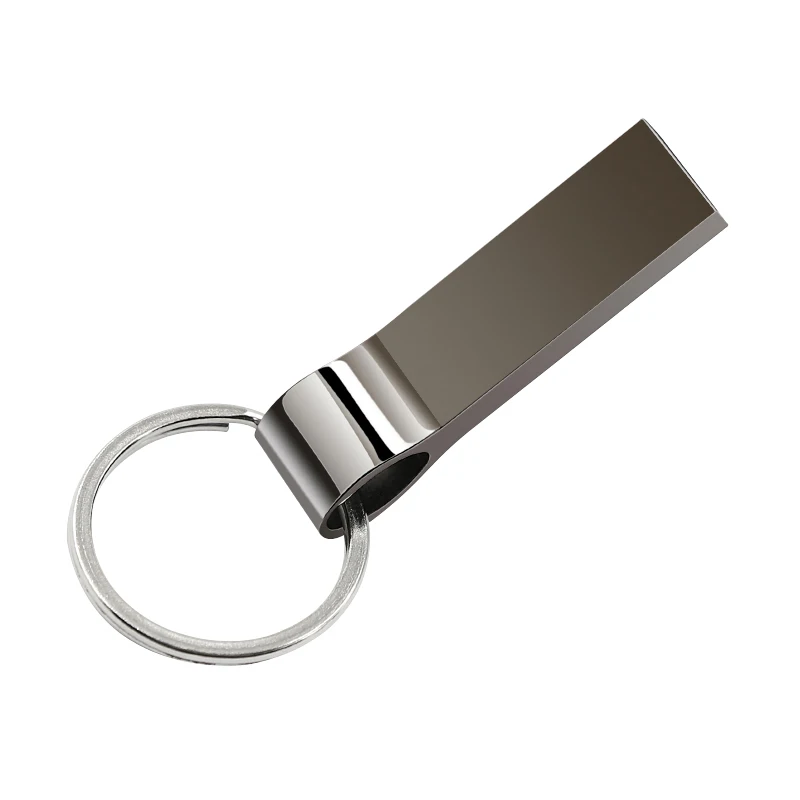 USB 2 0 флеш накопитель из нержавеющей стали 4 ГБ 8 16 usb 32 64 флешка с брелоком|USB