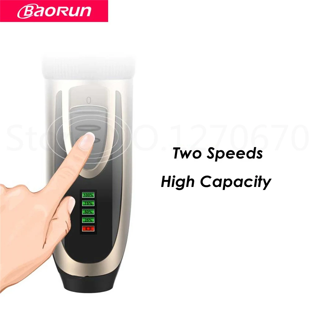 BaoRun Dog Clippers Dogs Grooming Clipper Shaver USB Rechargeable Professional Pet Cat Hair Trimmer Low-Noise Haricut Machine pet clipper dog hair trimmer pet hair trimmer dog clipper