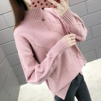 

2020 Pullover Feminino 9314 To Film The New Women's Winter Long Sleeve Sweater Set First 50-3 Row 4 Shelves On Second Floor