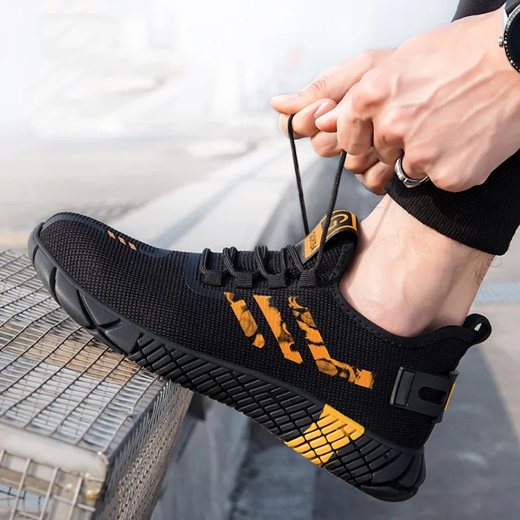 homens botas de segurança anti-punctura botas de