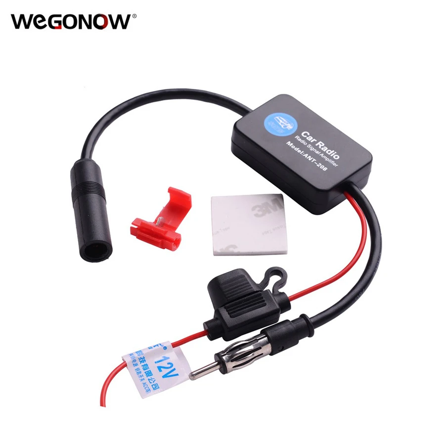 Amplificador de señal de para coche, accesorio de 12V, ANT 208, antena FM/AM|auto fm|automobile radioradio auto - AliExpress