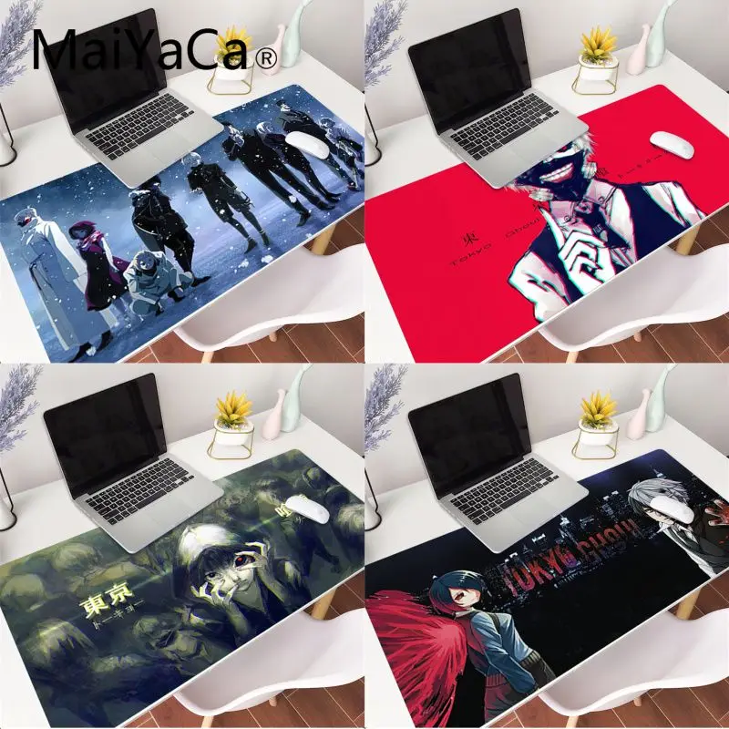 

MaiYaCa Tokyo Ghoul anime Durable Rubber Mouse Mat Pad Gaming Mouse Mat xl xxl 900x400mm for Lol dota2 cs go