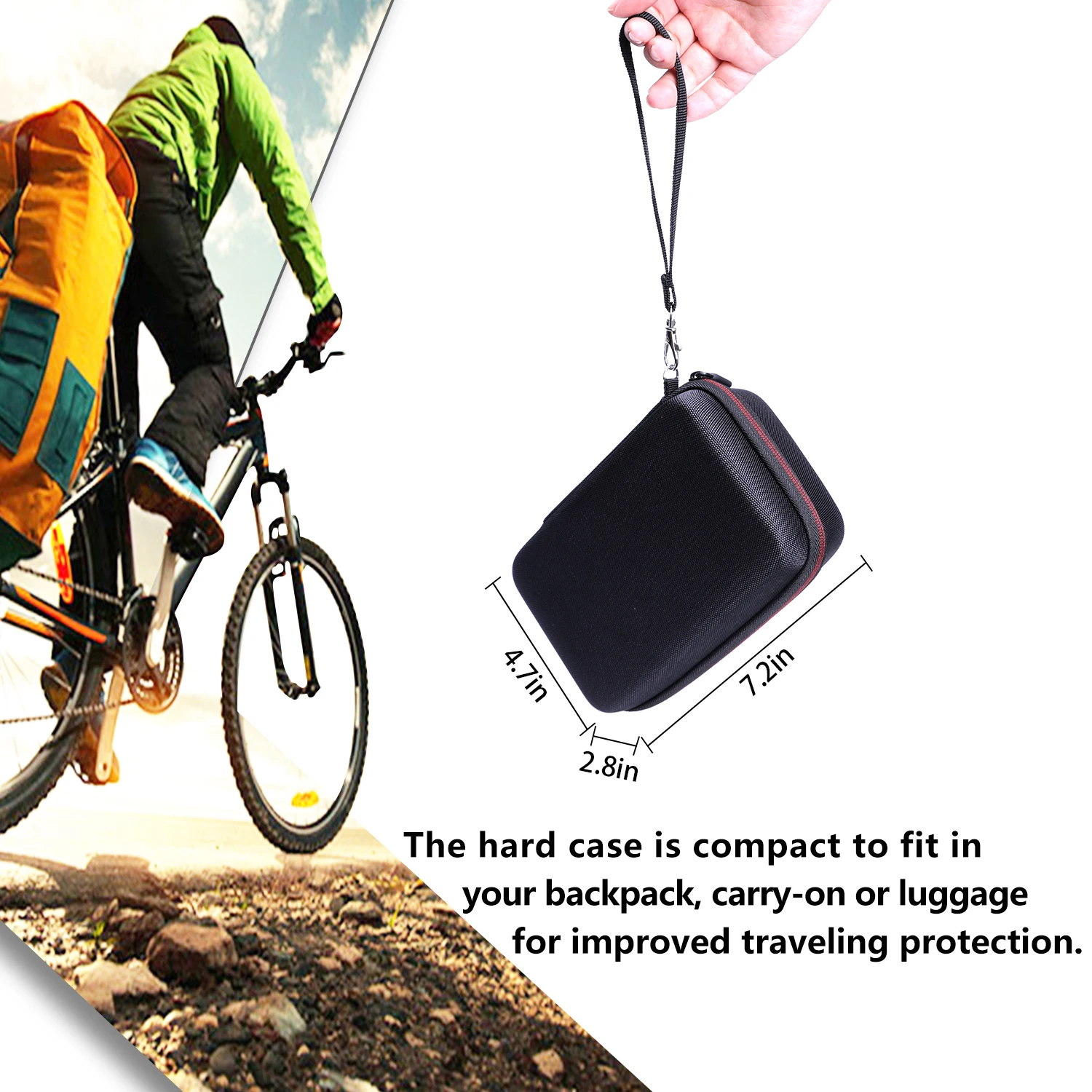 EVA Hard Case for Micro Touch SOLO Rechargeable Full Body Trimmer and Shaver